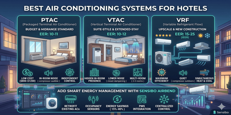 Best Air Conditioning Systems for Hotels