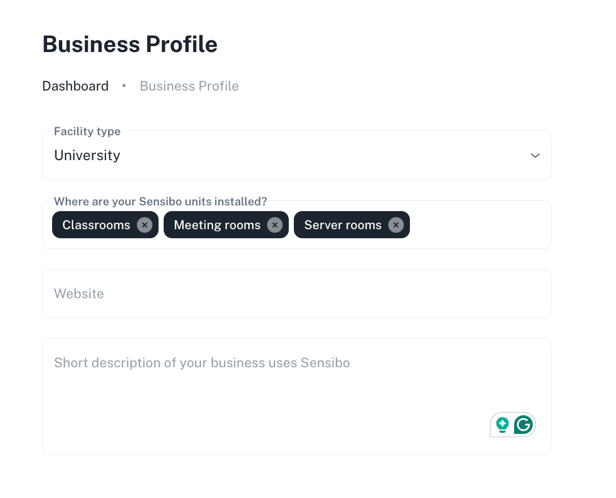 Business Profule