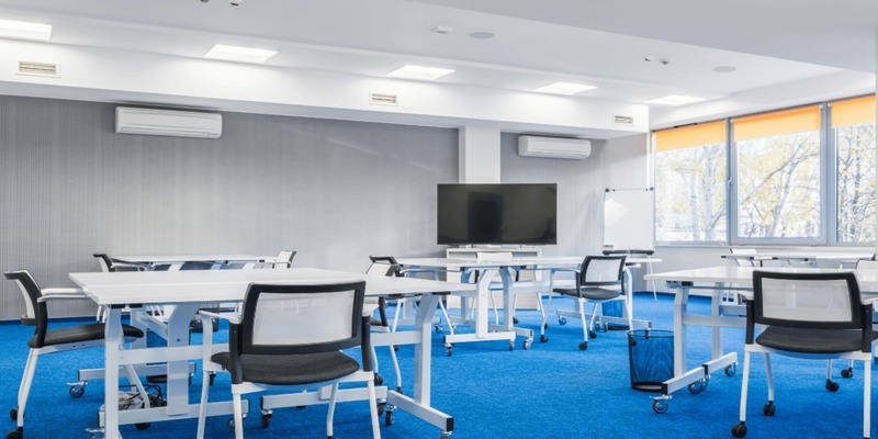 AC in classroom
