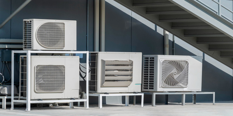 Commercial HVAC air conditioning system units