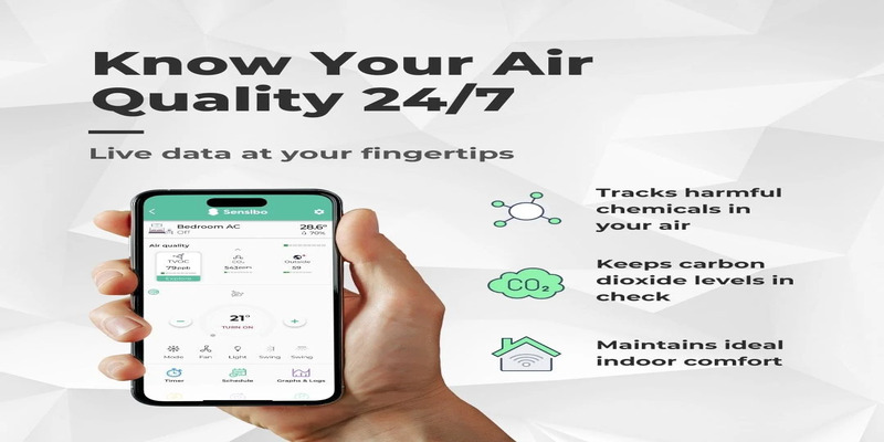 Know your air quality 24/7 with Sensibo 