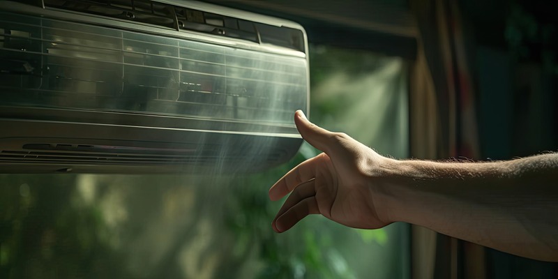 leaving window open with ac on