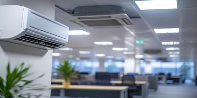 Air conditioner in office