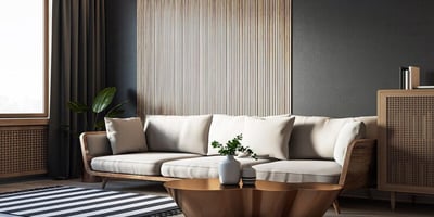 room with air purifier